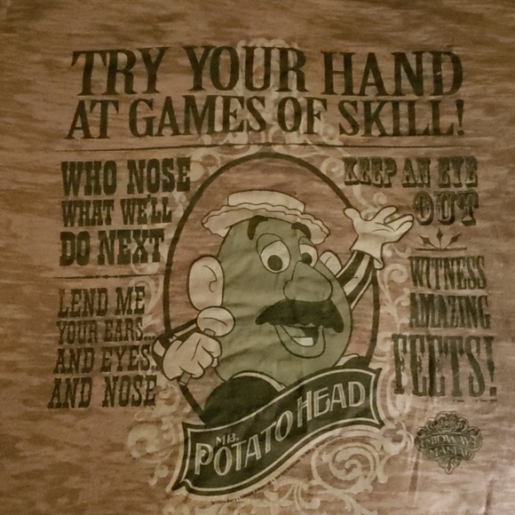 Disney Other - Mr Potatohead Toy Story Mania Shirt